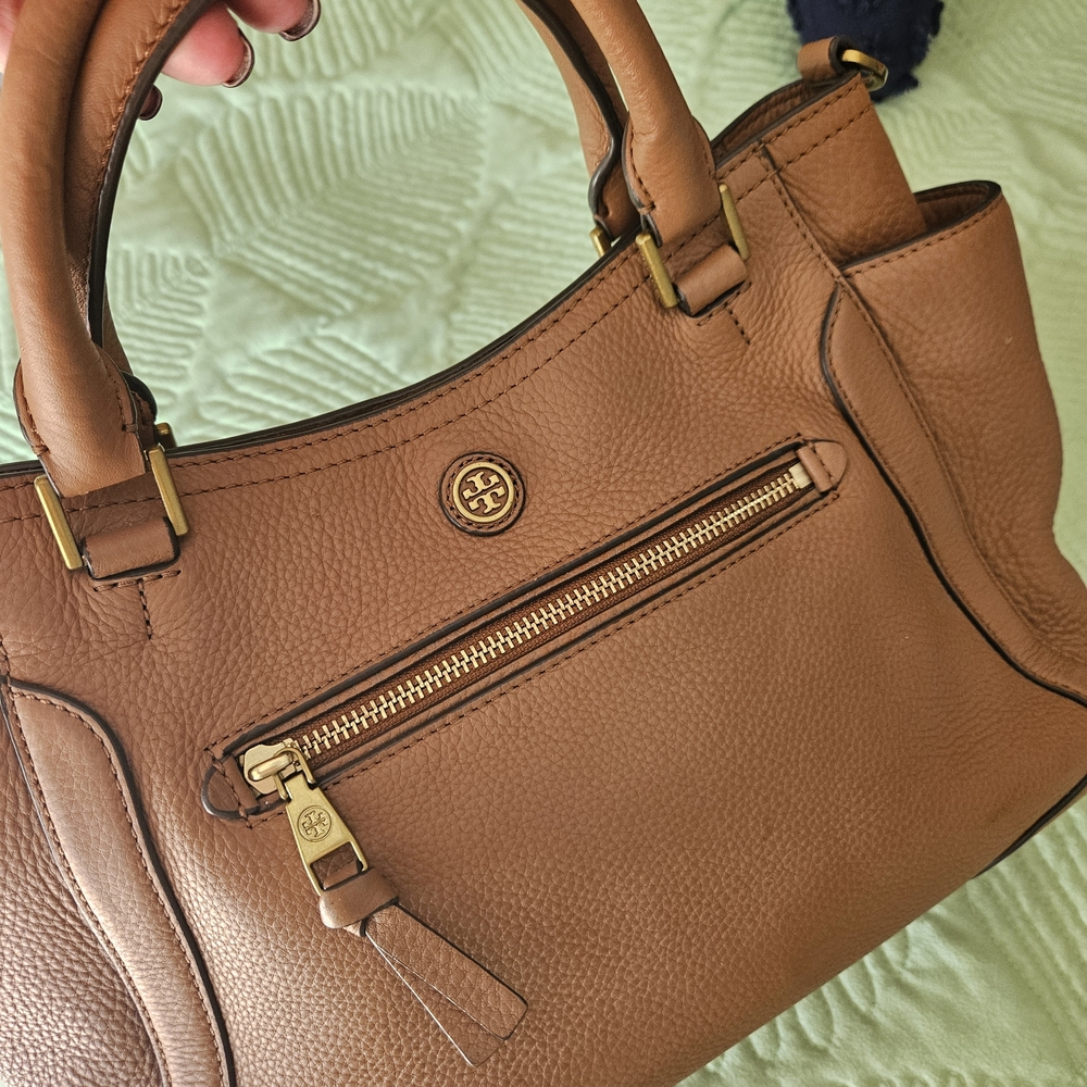 Sold!!Tory Burch Brown Leather Satchel